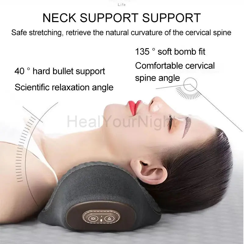 Waist Pillow Bed Sleeping Waist Protection Pad Electric Massage Lying Flat Waist Pain Waist Support Heating Vibrating Sleep Pad