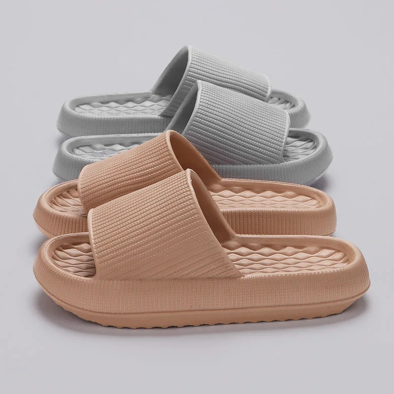 Women's Cloud Slippers: Thick, Lightweight, Non-Slip Summer Sandals!