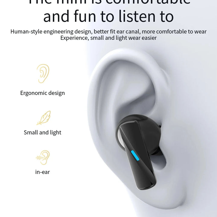 MIJIA Mate 50 Wireless TWS Bluetooth Headset Touch Control Mic Earbuds Noise Cancelling Hi-Fi Stereo Sports Gaming Earphones