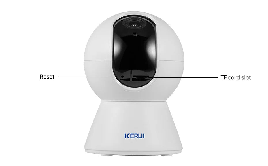 KERUI 5MP IP Camera Indoor Tuya Smart Home WiFi Security Mini Camera Auto Tracking Video Surveillance Camera CCTV Baby Monitor