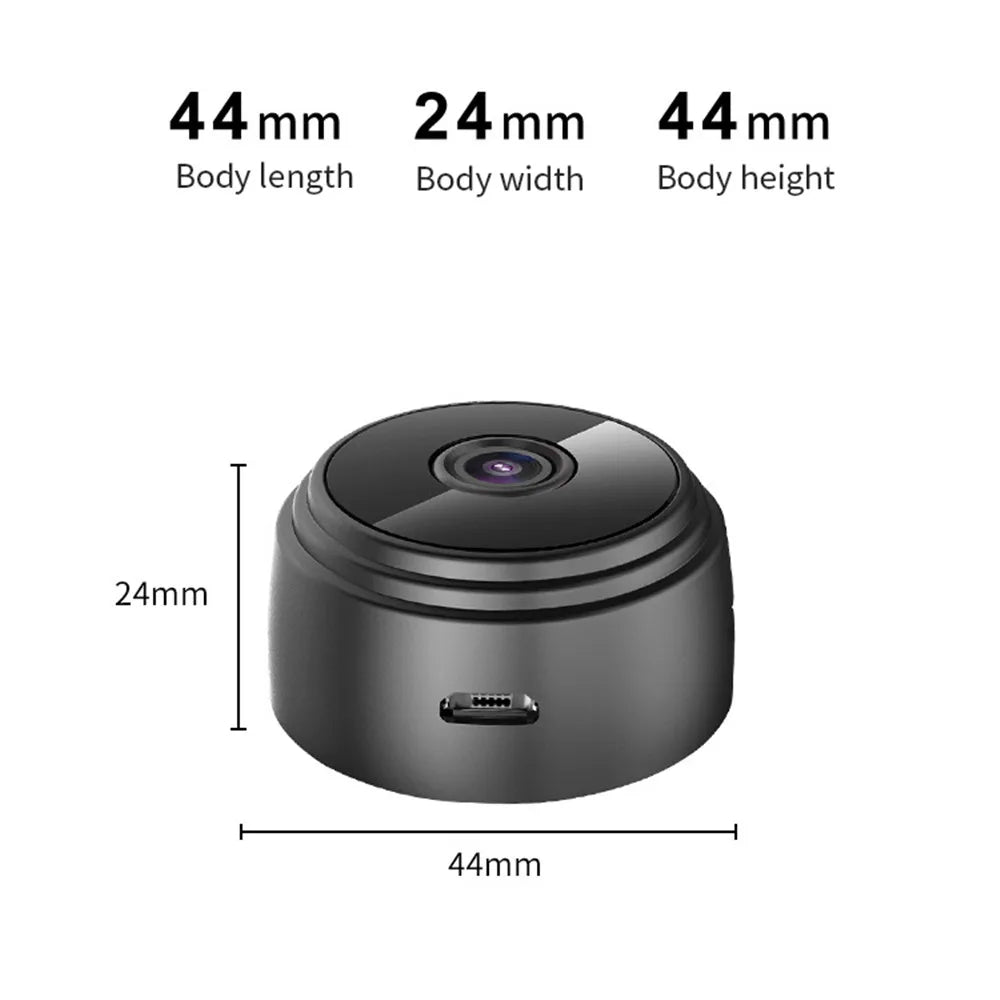 2.4G WiFi camera small remote monitoring wireless survival camera 1080P home security small camera night vision network camera