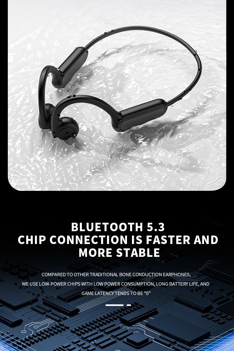 Xiaomi Mijia Real Bone Conduction Sport Headphone Wireless Earphone Bluetooth-Compatible Headset Hands-free with Mic for Running